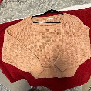 Off the shoulder sweater